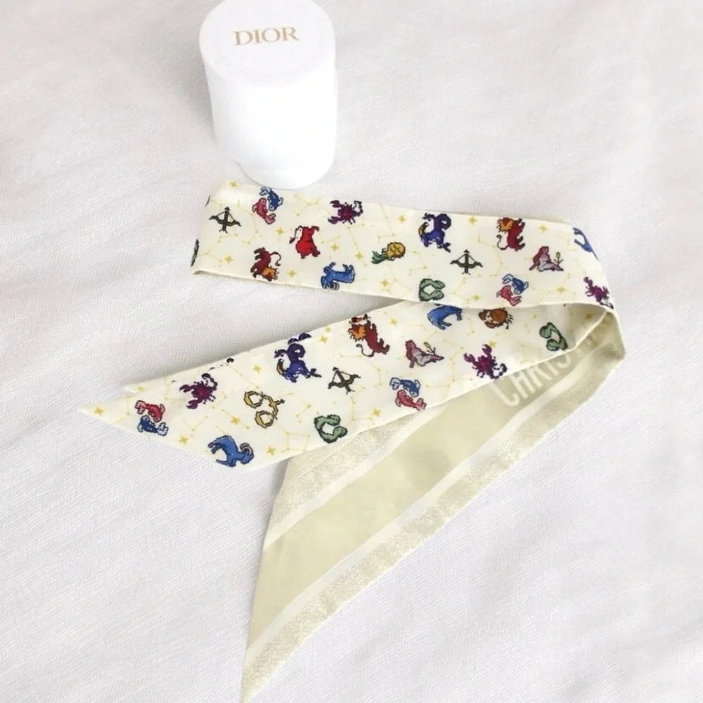 DIOR Mitzah Silk Scarf 😍❤️
